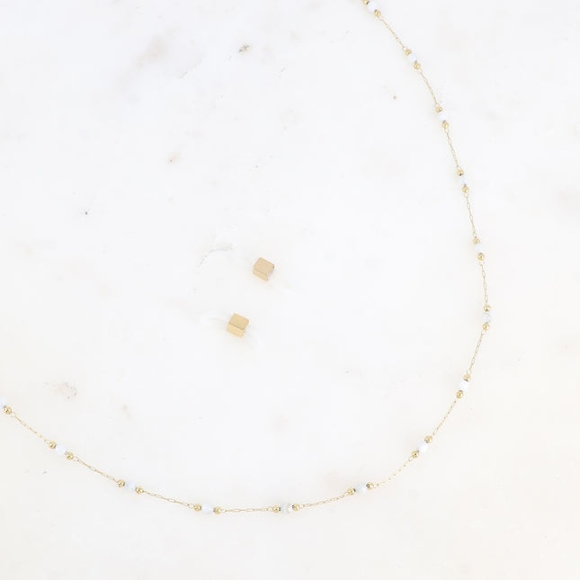 Collier 2 en 1 - Nerri - pierres naturelles