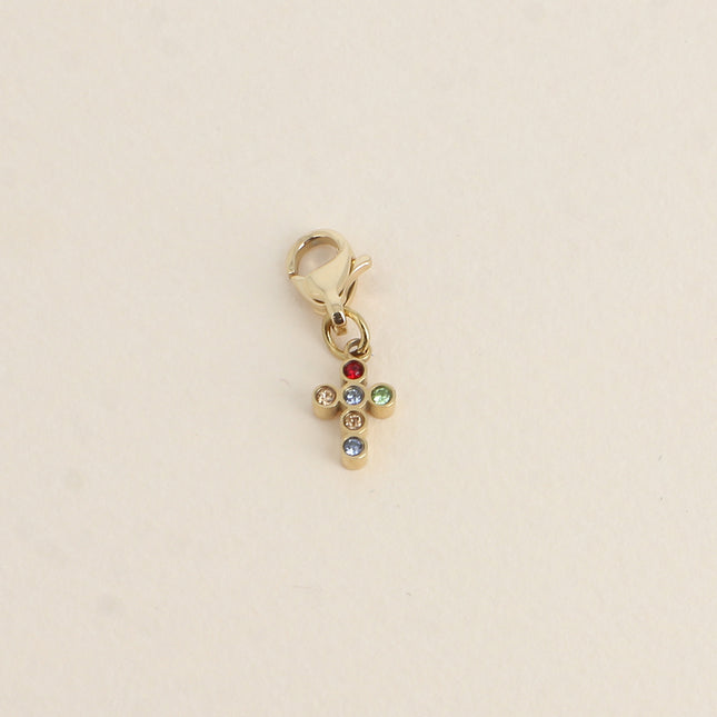 Charm Cross doré