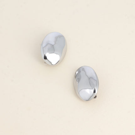 Boucles clips Giovanna - ovale miroir