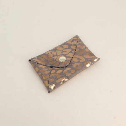 Pochette Buenos Aires Léopard, made in Italy