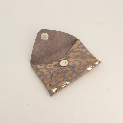 Pochette Buenos Aires Léopard, made in Italy