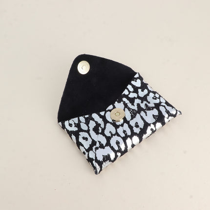 Pochette Buenos Aires Léopard, made in Italy