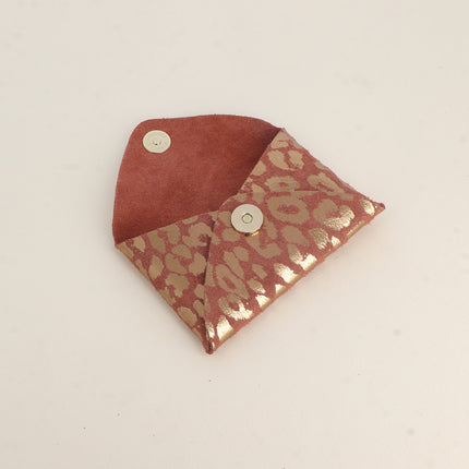 Pochette Buenos Aires Léopard, made in Italy