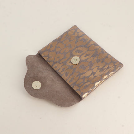 Pochette Budapest Léopard, made in Italy