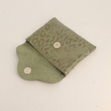 Pochette Budapest Léopard, made in Italy