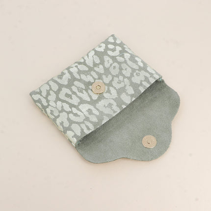 Pochette Budapest Léopard, made in Italy