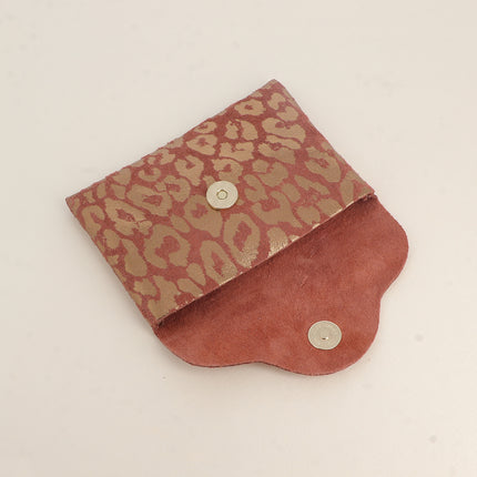 Pochette Budapest Léopard, made in Italy