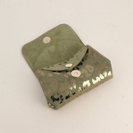 Pochette Bruxelles Léopard, made in Italy