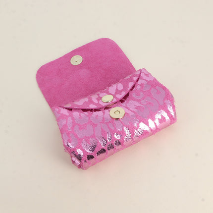 Pochette Bruxelles Léopard, made in Italy