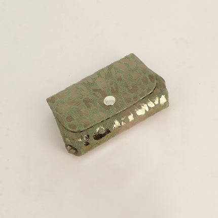 Pochette Bruxelles Léopard, made in Italy