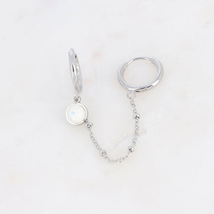 Mono-Créoles Ayla - cristal Swarovski®