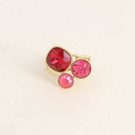 Bague Trilogie - cristaux Swarovski®
