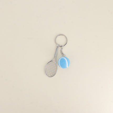 Porte-clé - raquette et balle de tennis