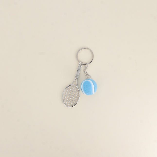 Porte-clé - raquette et balle de tennis