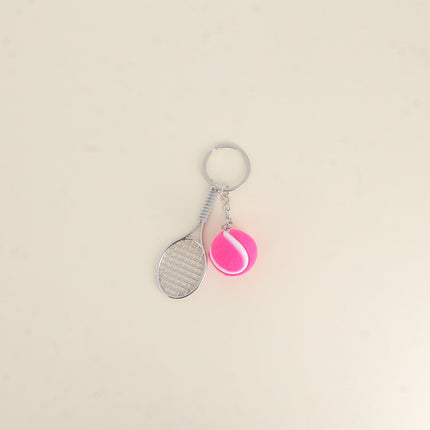 Porte-clé - raquette et balle de tennis