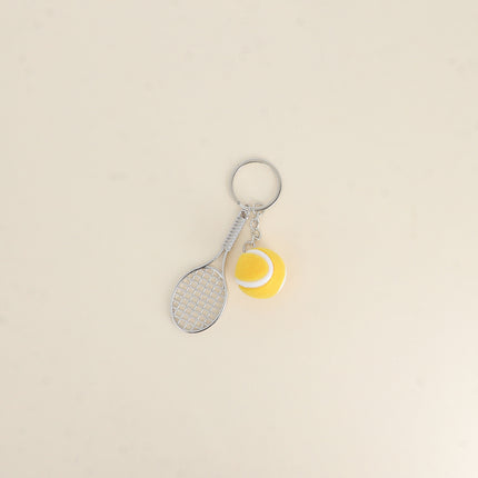 Porte-clé - raquette et balle de tennis
