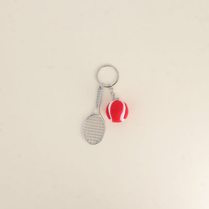Porte-clé - raquette et balle de tennis
