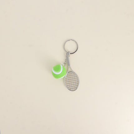 Porte-clé - raquette et balle de tennis