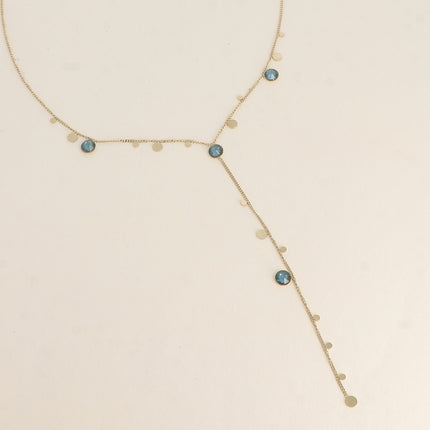 Collier Khalissa Y - cristaux Swarovski® PP20