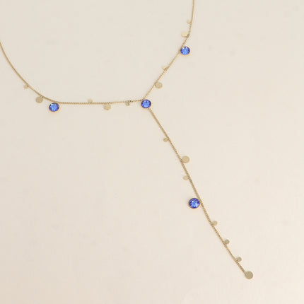 Collier Khalissa Y - cristaux Swarovski® PP20