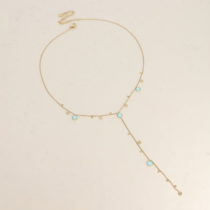 Collier Khalissa Y - cristaux Swarovski® PP20