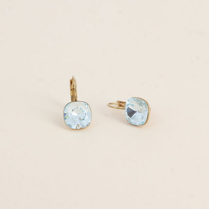 Boucles Béa - cristaux Swarovski® 4470 10mm