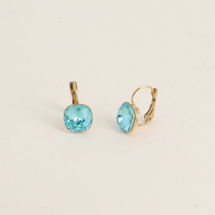 Boucles Béa - cristaux Swarovski® 4470 10mm