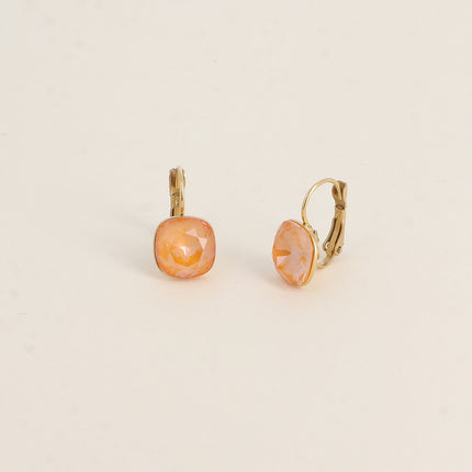 Boucles Béa - cristaux Swarovski® 4470 10mm