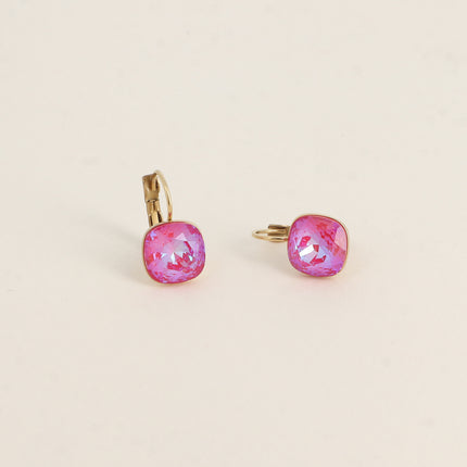 Boucles Béa - cristaux Swarovski® 4470 10mm
