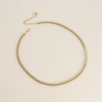 Collier - maille effet écaille