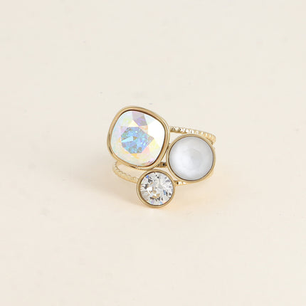 Bague Trilogie - cristaux Swarovski®
