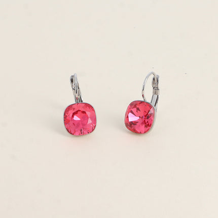 Boucles Béa - cristaux Swarovski® 4470 10mm