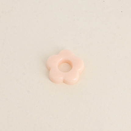 Perle de fleur en résine 20mm, 10 pièces