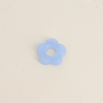 Perle de fleur en résine 20mm, 10 pièces