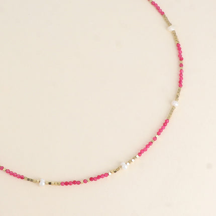 Collier Bracéline - pierres naturelles