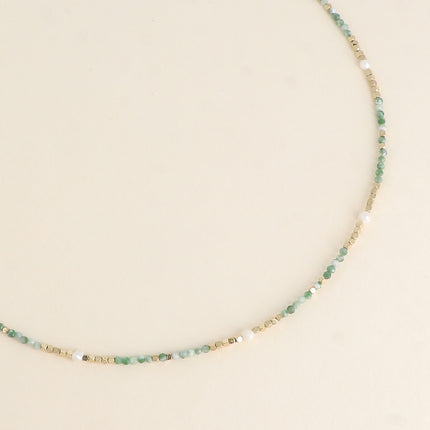 Collier Bracéline - pierres naturelles