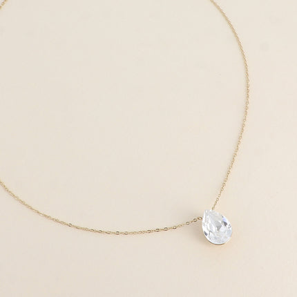 Collier Bertille - goutte et cristaux Swarovski®