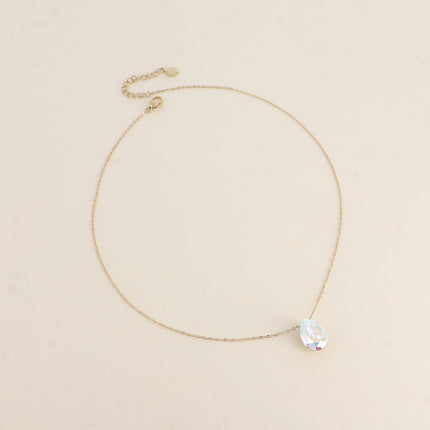 Collier Bertille - goutte et cristaux Swarovski®