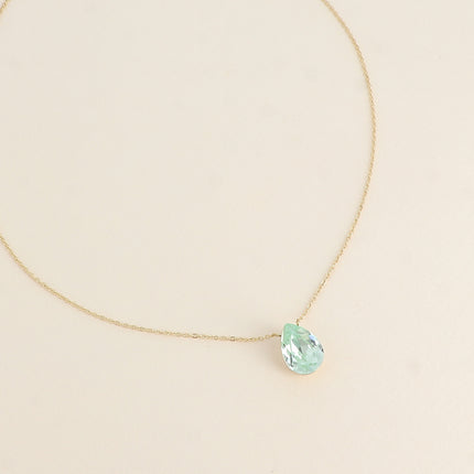 Collier Bertille - goutte et cristaux Swarovski®