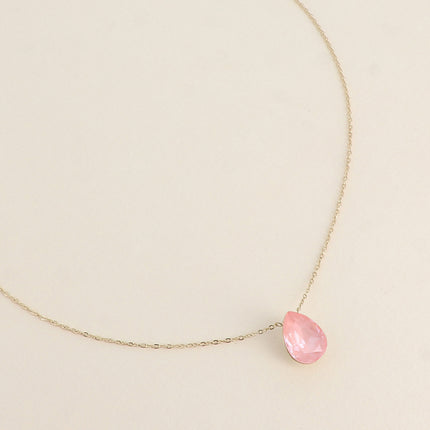 Collier Bertille - goutte et cristaux Swarovski®