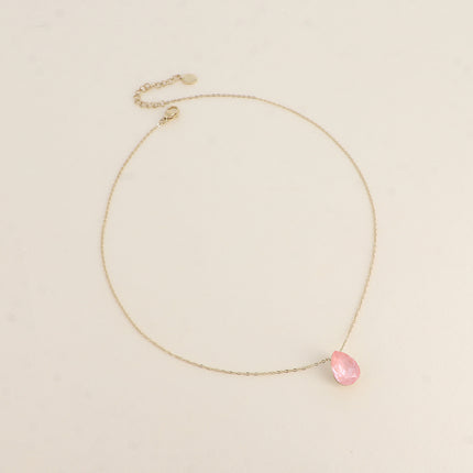 Collier Bertille - goutte et cristaux Swarovski®