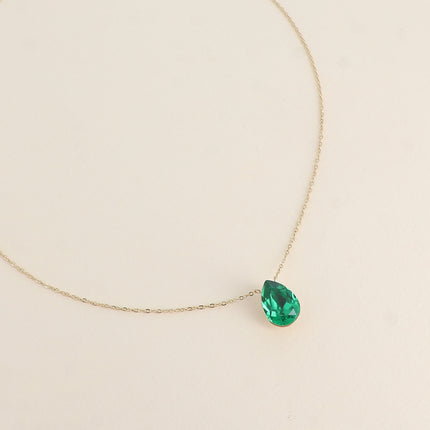 Collier Bertille - goutte et cristaux Swarovski®