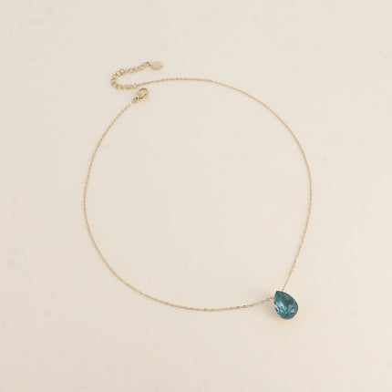 Collier Bertille - goutte et cristaux Swarovski®