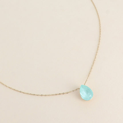 Collier Bertille - goutte et cristaux Swarovski®