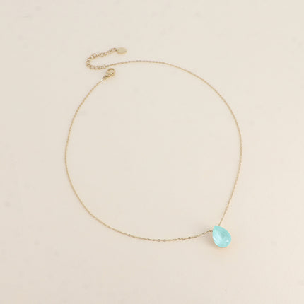 Collier Bertille - goutte et cristaux Swarovski®