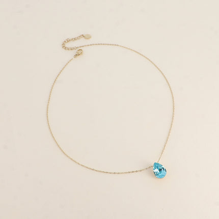 Collier Bertille - goutte et cristaux Swarovski®