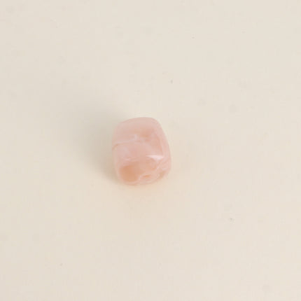 Perle cubique en résine de 16mm, 6 pièces, pour bijoux et accessoires