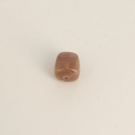Perle cubique en résine de 16mm, 6 pièces, pour bijoux et accessoires