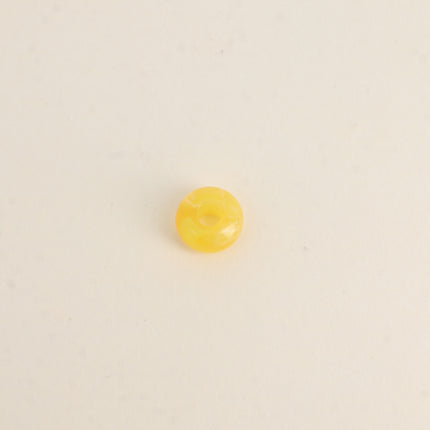 Perle de donut XS en résine de 13mm, 10 pièces