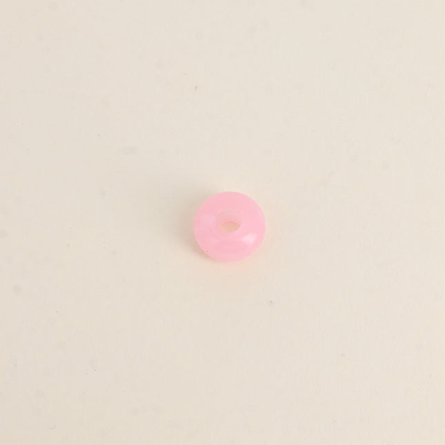 XS resin donut beads, 13mm, 10 pieces